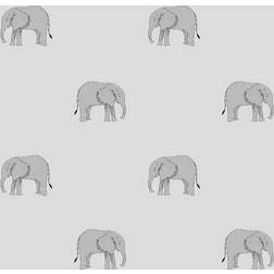 Muriva Elephant Wallpaper