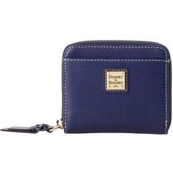 Dooney & Bourke Saffiano Small Zip Around Wallet - Marine