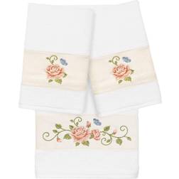 Linum Home Textiles Rebecca Towel White (137.16x68.58)