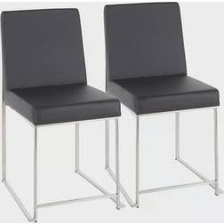 Lumisource Fuji Leatherette 2-Pack Kitchen Chair 2