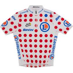 Santini Tour De France Overall Leader Jersey Kids - Polkadot