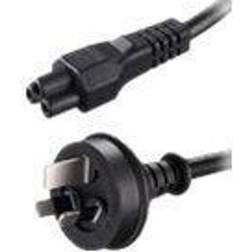 MicroConnect Power Cord Notebook 1.8m Black