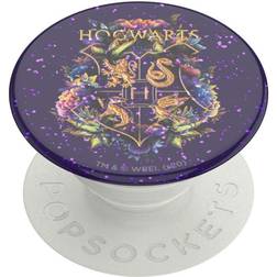 Popsockets Glitter Hogwarts Floral Phone Grip PopGrip Purple