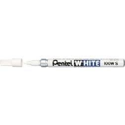 Pentel X100W-S White marker 2.0mm Round