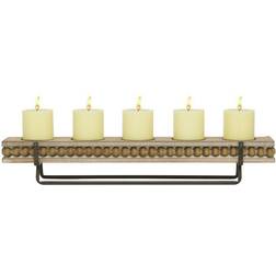 Litton Lane Candlestick Candle Holder 3.9"