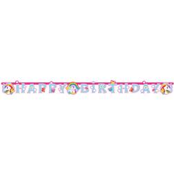 Amscan Licorne Letterslinger Joyeux Anniversaire 180 cm