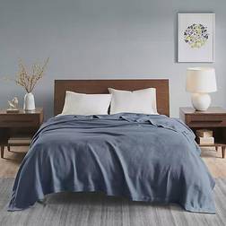 Madison Park Egyptian Cotton Blankets Blue (228.6x167.64cm)