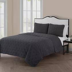 VCNY Home Kaleidoscope Quilts Gray (228.6x)