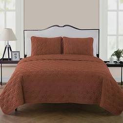 VCNY Home Kaleidoscope Quilts Orange (228.6x)