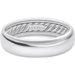 David Yurman DY Classic Band Ring - White Gold