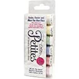 Sulky Sampler 12wt Cotton Petites 6/Pkg-Spring Assortment