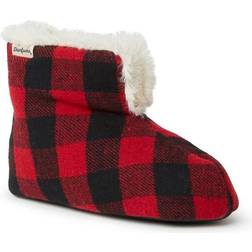 Dearfoams Zoey - Red Plaid