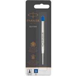 Parker Ballpen refill Quink B Blue 1-Blister