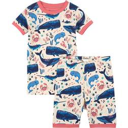 Hatley Aquatic Friends Pyjamas - Off White