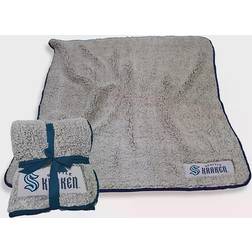 Logo Brands Seattle Kraken Frosty Fleece Team Blanket