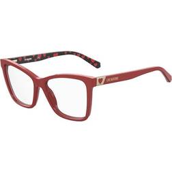 Love Moschino Cadres optiques Mol586 col. c9a Femme Papillon Rouge