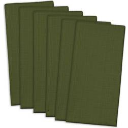 Design Imports Variegated Cloth Napkin Green (50.8x50.8)