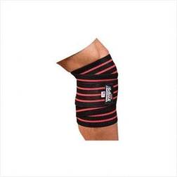Schiek Knee Wraps Black Red