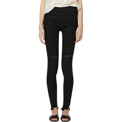 Hudson Barbara High-Rise Super Skinny Ankle Jeans - Evening Shadow