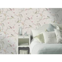 Dutch Wallcoverings tapet Phoebe syrenfarvet