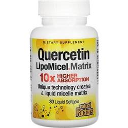 Natural Factors Quercetin LipoMicel Matrix 30