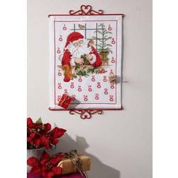 Permin Broderikit Kalender Pysseltomte