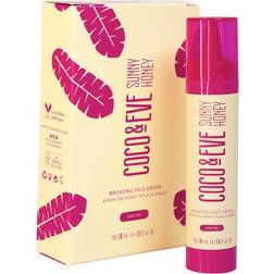 Coco & Eve Bronzing Face Drops Dark Tan 30ml