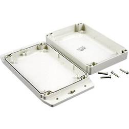 Hammond Electronics 1555HF17GY 1555HF17GY Universal enclosure 180 x 120.79 x 37.2 Acrylonitrile butadiene styrene Light grey 1 pc(s)