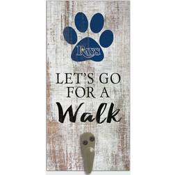 Fan Creations Tampa Bay Rays Leash Holder Sign