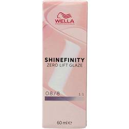 Wella Permanent hårfarve Shinefinity Nº 08/8 60ml