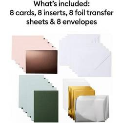 Cricut Joy Insert Cards FOIL Forest A6 (11,4 cm x 15,9 cm) 8-pack