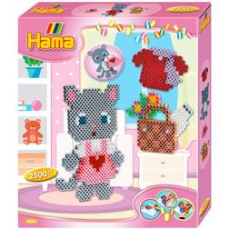 Hama Beads Midi - gaveæske 2500 stk. Kat