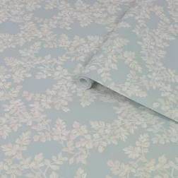 Laura Ashley Burnham Pale Seaspray Removable Wallpaper