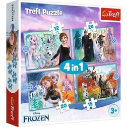 Trefl 4 in 1 The Amazing World of Frozen