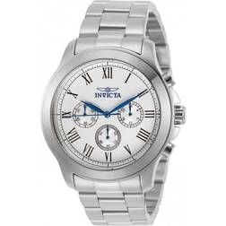 Invicta 21657 Specialty Chronograph Watch, Silver