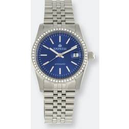 Empress Empress Constance Automatic Bracelet W/Date Blue