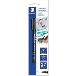 Staedtler LUMOCOLOR PERM S 0.4 MM SORT 1/BK