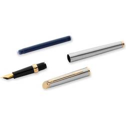 Waterman Waterman Hémisphère Stainl. Steel GT Fyldepen F