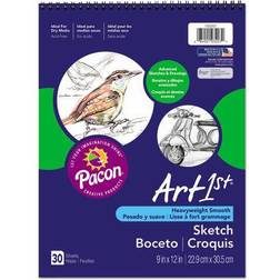 PAC103207 Sketch Bk 80Lb 9X12 30 Sheets per Pad