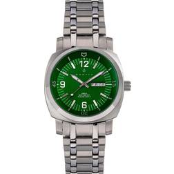 Nautis GL2087-A Stealth Bracelet w/Day/Date Green