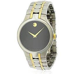 Movado Tvåfärgat Stålarmband För Män 0606958