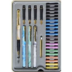 Staedtler Deluxe 33-Piece Calligraphy Set