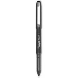 Sharpie Rollerball Pen, 0.5mm Point, 3/10"Wx3/10"Lx7"H, 12/DZ, Black PK