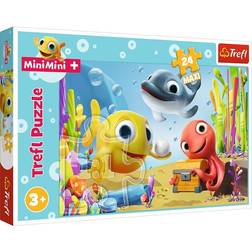 Trefl Puzzle 24el Maxi Cheerful fish-Fish MiniMini 14341 Clubs