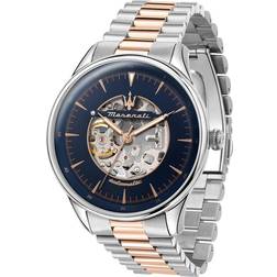 Maserati Tradizione 45 Mm Watch Silber