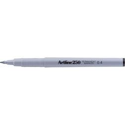 Artline marker EK250 permanent 0,4mm sort