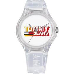 Tommy Hilfiger Jeans Analog silver transparent röd vit One Size