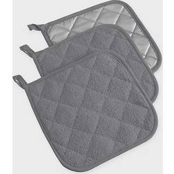 DII Terry Pot Holder Gray (17.78x17.78cm)