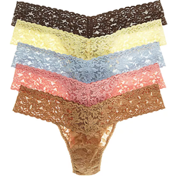 Hanky Panky Signature Lace Low Rise Thongs 5-pack - Classics