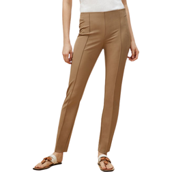 Lafayette 148 New York Acclaimed Stretch Gramercy Pant - Cammello